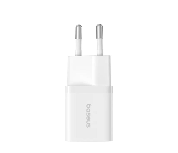 BASEUS Ładowarka sieciowa USB- C GaN5 mini 25W (biały) P10110909213-00 - 1310916 - zdjęcie 3